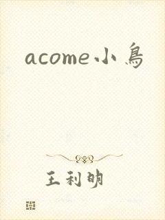 acome小鸟