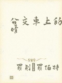 公交车上的诗请晴