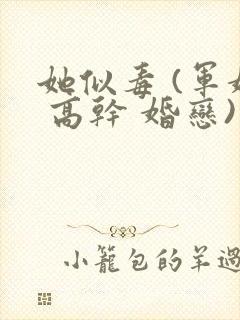 她似毒 (军婚 高干 婚恋)完结