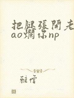 把腿张开老子cao烂你np