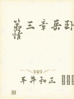 第三章岳卧室激情