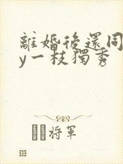 离婚后还同居by一枝独秀