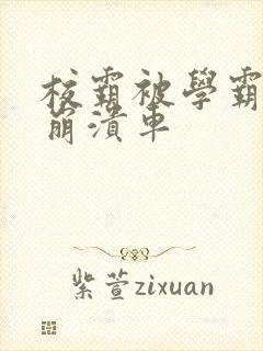 校霸被学霸玩到崩溃车