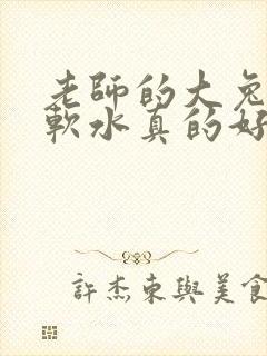 老师的大兔子好软水真的好多