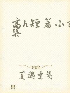 高h短篇小说合集