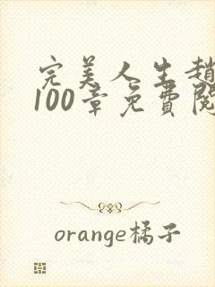 完美人生赵雅玉100章免费阅读