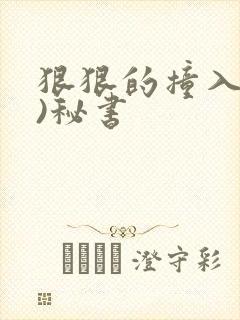 狠狠的撞入(h)秘书封面