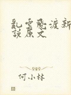 乱云飞渡新编小说原文