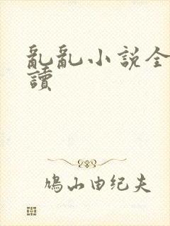 乱乱小说全文阅读