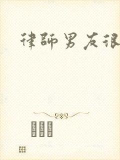 律师男友很难撩