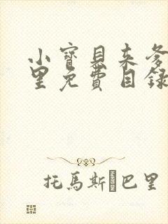 小宝贝来爹地怀里免费目录