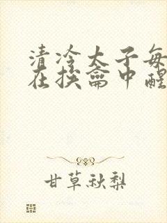 清冷太子每日都在挨龠中醒来小说