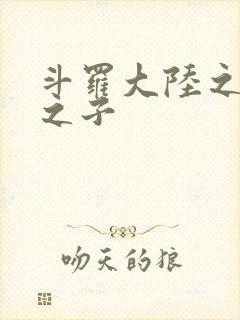 斗罗大陆之七怪之子