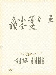 《小芳》免费阅读全文