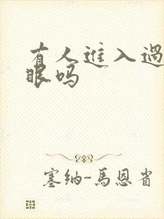 《有人进入过台风眼吗》小说封面