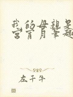 我的母亲是大帝宫宵月笔趣阁