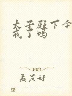 太子殿下今天破戒了吗