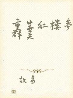 重生红楼梦之御群美