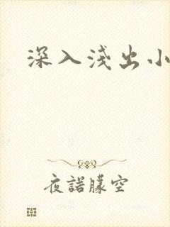 深入浅出小说