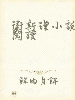 卫斯理小说在线阅读