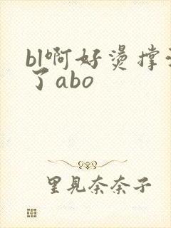 bl啊好烫撑满了abo