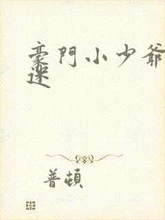 豪门小少爷是财迷