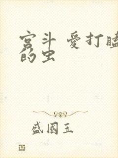宫斗 爱打瞌睡的虫