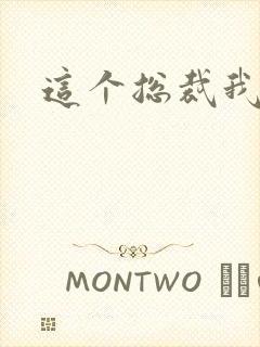 这个总裁我要了