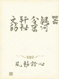 文轩分腿器河马的秘密河