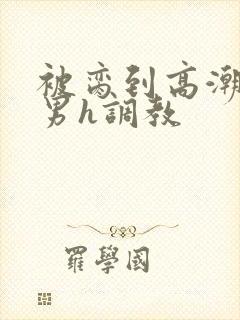 被脔到高潮的直男h调教