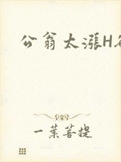 公翁太涨H欲渴