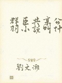 群臣共享公主银羽小说叫什么