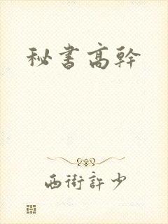 秘书高干