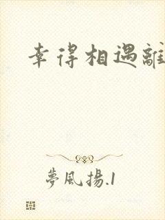 幸得相遇离婚时