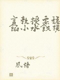 言教授要稳住肉馅小水饺视频