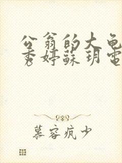 公翁的大龟挺进秀婷苏玥电影