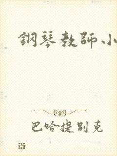 钢琴教师小说封面