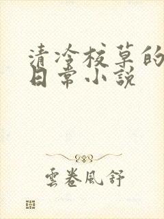 清冷校草的堕落日常小说