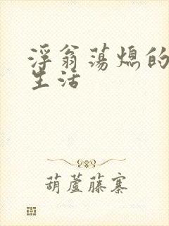 浮翁荡熄的幸福生活