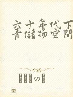 六十年代下乡知青储物空间