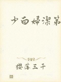 少白妇洁第二部