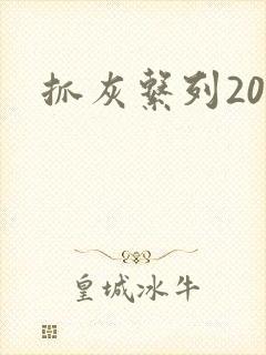 《抓灰系列20篇》小说封面