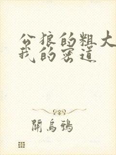 公狼的粗大挺进我的密道