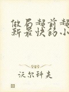 做局超前超快更新最快的小说