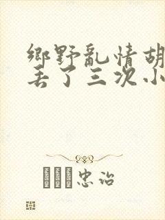 乡野乱情胡秀英丢了三次小说
