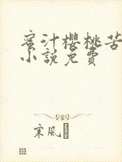 蜜汁樱桃苦咖啡小说免费封面