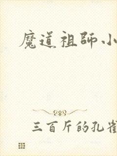 魔道祖师小说