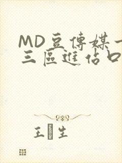 MD豆传媒一二三区进站口