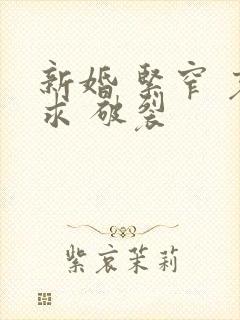 新婚 紧窄 哀求 破裂