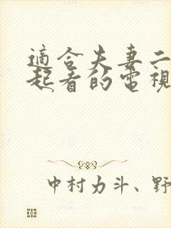 适合夫妻二人一起看的电视剧